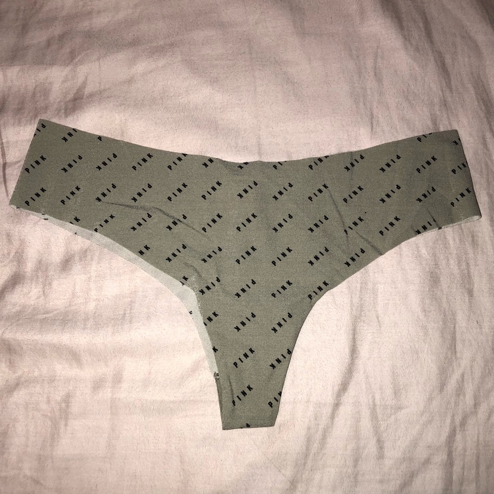 NWT PINK Logo Thong